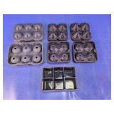 Silicone Ice Sphere & Diamond Mold Set