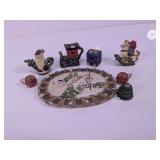 Christmas Miniature Train & Santa Assortment