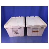 Akro-Mils 12 Gallon Storage Containers Pair
