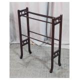 Vintage Wooden Towel & Quilt Rack Stand