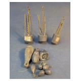 Fishing Sinker Assortment Lot