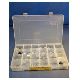Plano Organizer with Assorted Chrome & Brass Caps
