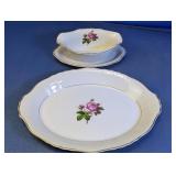 Rosalie Syracuse China Plate & Bowl