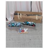 Coastal Holiday Centerpieces & Light Tester