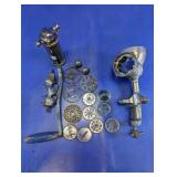 Vintage Hand-Crank Meat Grinder