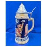 German Beer Stein Pewter Lid