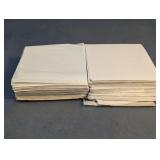 Blue Imitation Metal Leaf Sheets