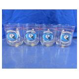 Houston Oilers Rocks Drinking Glass Set