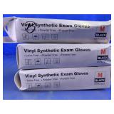 Schneider Black Vinyl Exam Gloves Assortment