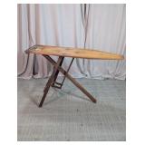 Vintage Folding Wooden Ironing Board