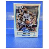 ROOKIE CARD 1990 FLEER NICK ANDERSON