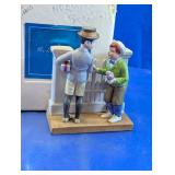 Rockwell The Rivals Porcelain Figurine