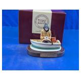 Norman Rockwell Sport Goebel Fisherman Figurine