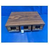 Cassette Tape Storage Case with Assorted C