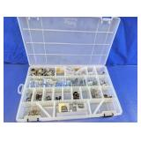 Plano Case w/Assorted Clamps & Hardware Lot