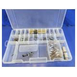 Assorted Screws, Lug Studs & Organizer Case Lot
