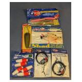 Assorted Fishing Lures & Rigging Gear Lot