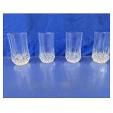 Cut Crystal Highball Glasses Set