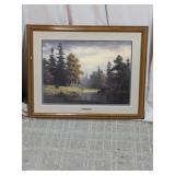 Mark Pettit 'Autumn Woods' Framed Print