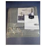 Amazon Basics Gray Cotton Washcloth Set