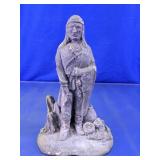 Native American Figure Statue