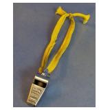 Acme Thunderer Vintage Metal Whistle w/Lanyard