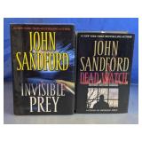 John Sandford Invisible Prey & Dead Watch Books