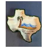 Vintage Plantowsky's Galveston Texas Ceramic Dish