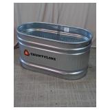 CountyLine Galvanized Oval Stock Tank B Size