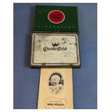 Vintage Tobaccorenalia & Cigarette Tin Trio