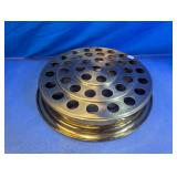 Brass-Tone Holy Communion Serving Tray Set