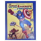 1966 Whitman Captain America Coloring Book