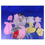 Vintage Luce Poodle Doll Case & Baby Doll Lot