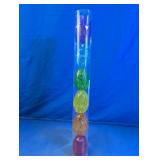 Faceted Plastic Easter Eggs Set