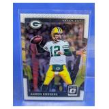 2017 OPTIC AARON RODGERS CARD