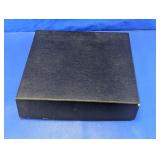 Black Clamshell 3-Ring Presentation Portfolio Box