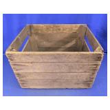 Rustic Wooden Storage Crate