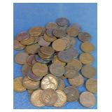 Vintage US Lincoln Wheat Pennies Lot