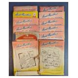 Vintage Aunt Martha's Hot Iron Transfers Lot