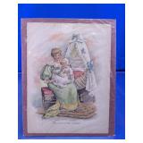 Vintage Nursery Rhyme Print