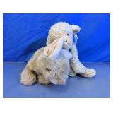 TY Beanie Babies Lovie & Bunny Plush Pair