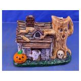 Halloween Haunted House Ceramic Decoration