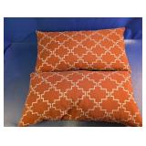Geometric Pattern Accent Throw Pillows