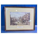 Framed Louise Rayner "Old High St." Print