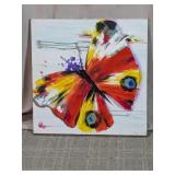 Colorful Butterfly Canvas Wall Art