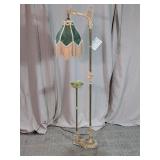 Ornate Early 1900s Bridge Floor Lamp