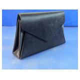 Black Envelope Evening Clutch Purse