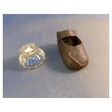 Miniature Shoe & Ink Well Assortment