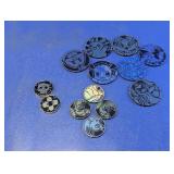 Pokemon Metal & Plastic Collector Coins