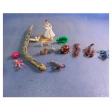 Assorted Vintage Novelty & Animal Figurines Lot